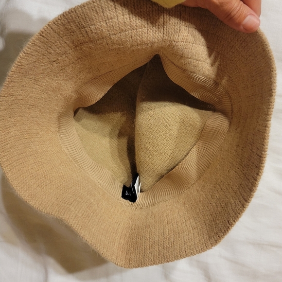 Elegant Tan Women's Hat with Bow Accent - Picture 8 of 8